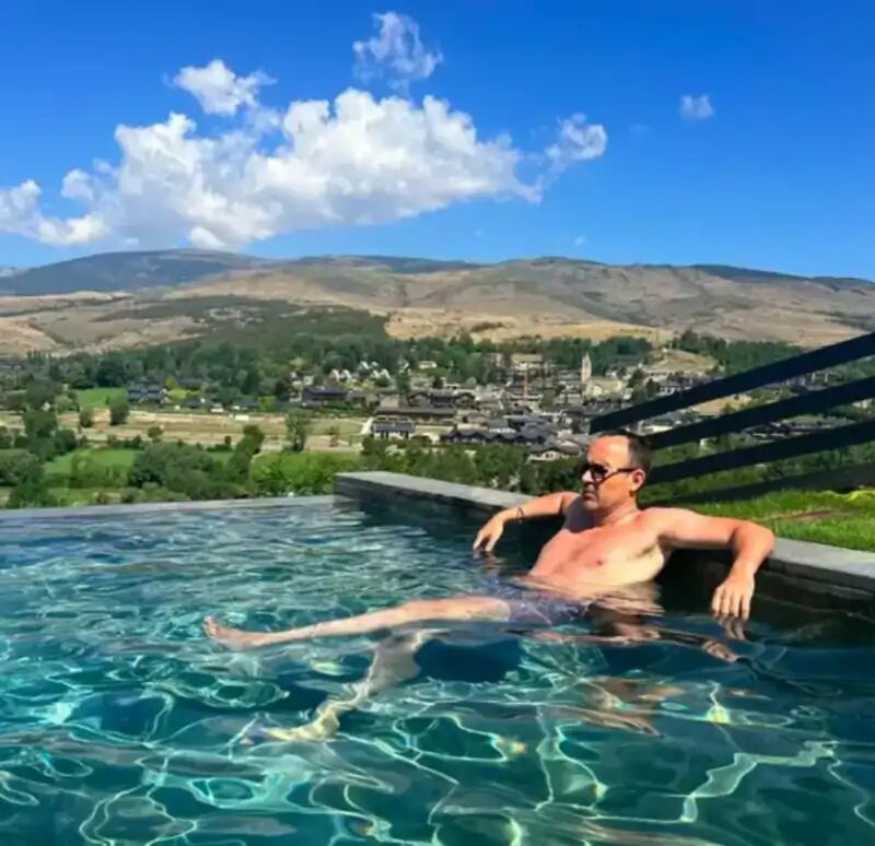 Casa de Risto Mejide en los Pirineos. (@ristomejide)