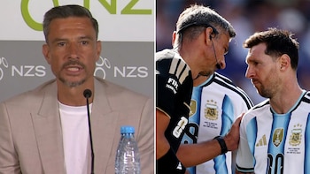 El árbitro de la final del Mundial entre Argentina y España habló por primera vez: la charla que tuvo con Lionel Messi
