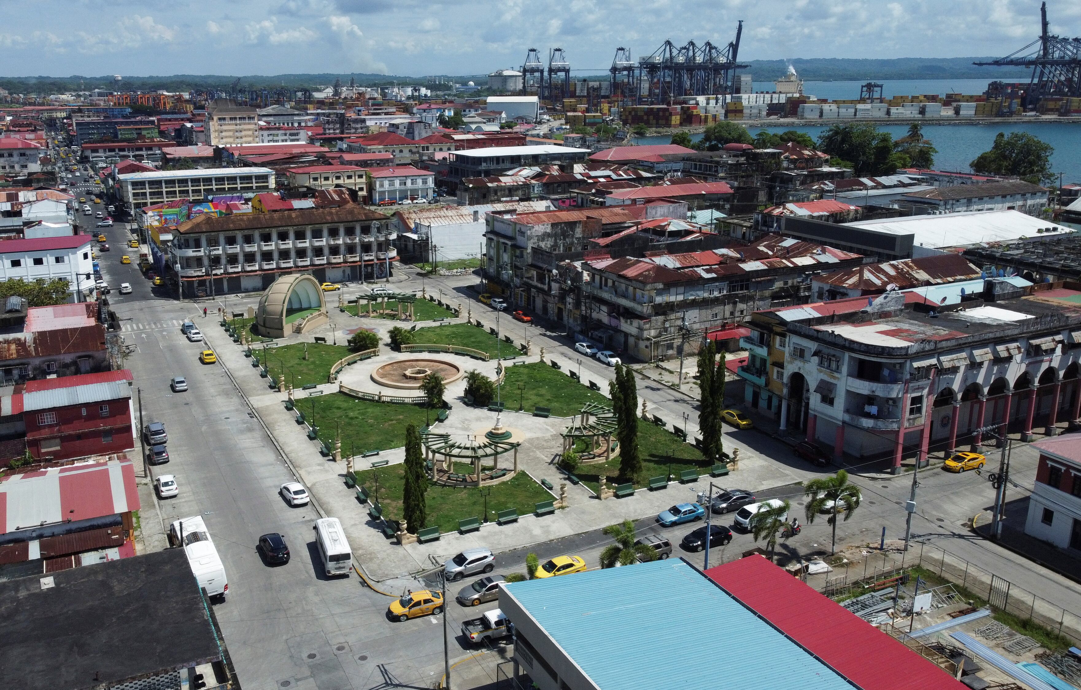 La ciudad caribeña de Colón es la segunda en importancia del país. REUTERS/Daniel Becerril