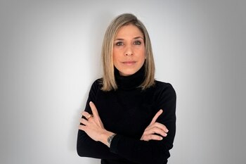 foto de la periodista y