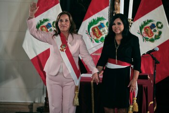 Elizabeth Galdo Marin juró como titular del Mincetur el 1 de abril. - Crédito Reuters/Sebastian Castaneda