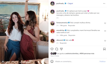 Paulina Dávila celebró su cumpleaños