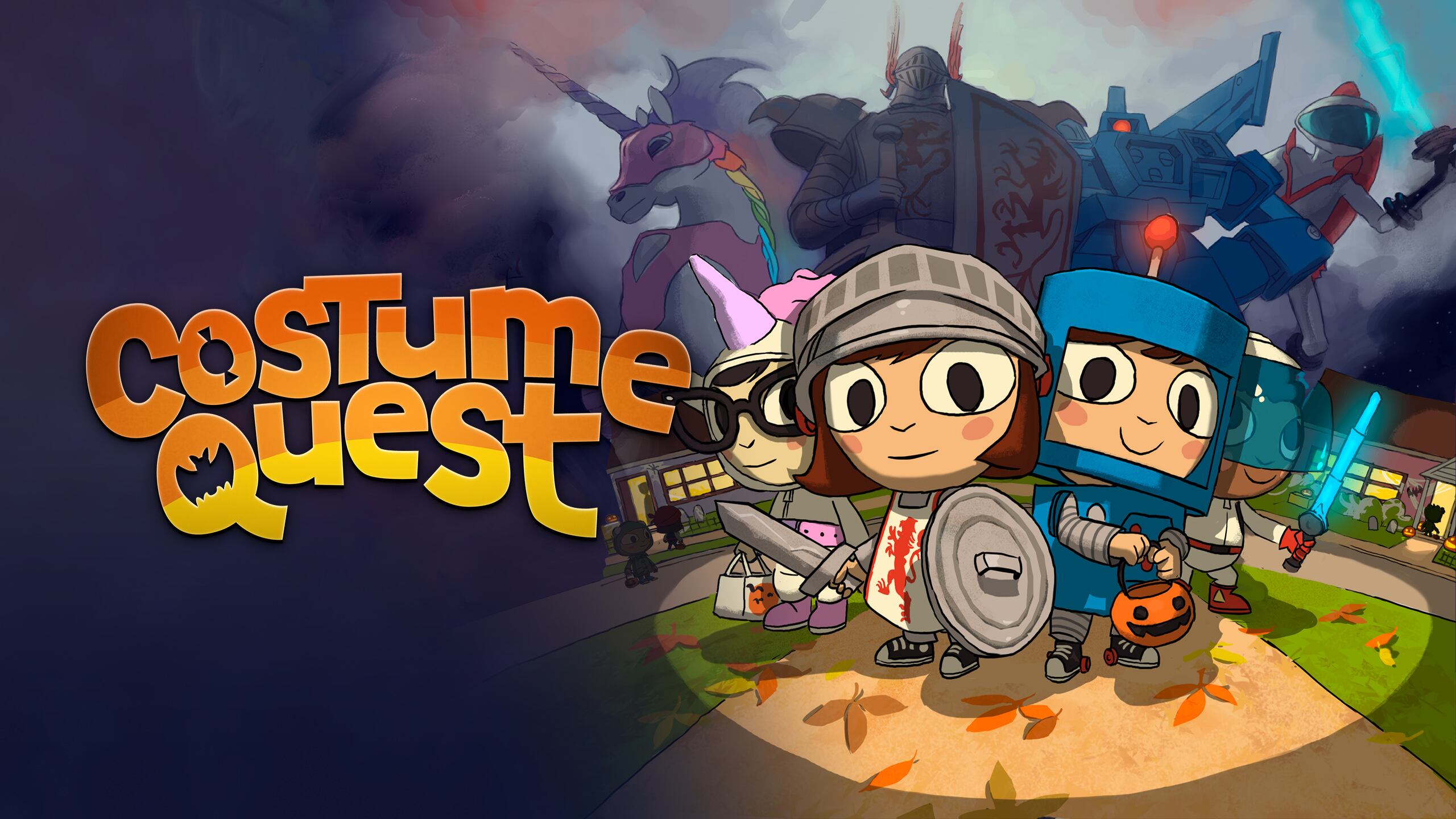 Costume Quest y Costume Quest 2 capturan el espíritu de Halloween con combates de disfraces y humor para todas las edades en consolas y PC.