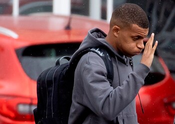 Kylian Mbappe, a su llegada