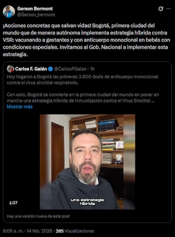 l alcalde Carlos Fernando Galán