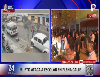 Indignación en Lima: sujeto acusado de agredir a escolar de 15 años fue capturado en Ancón. Captura: 24 horas.