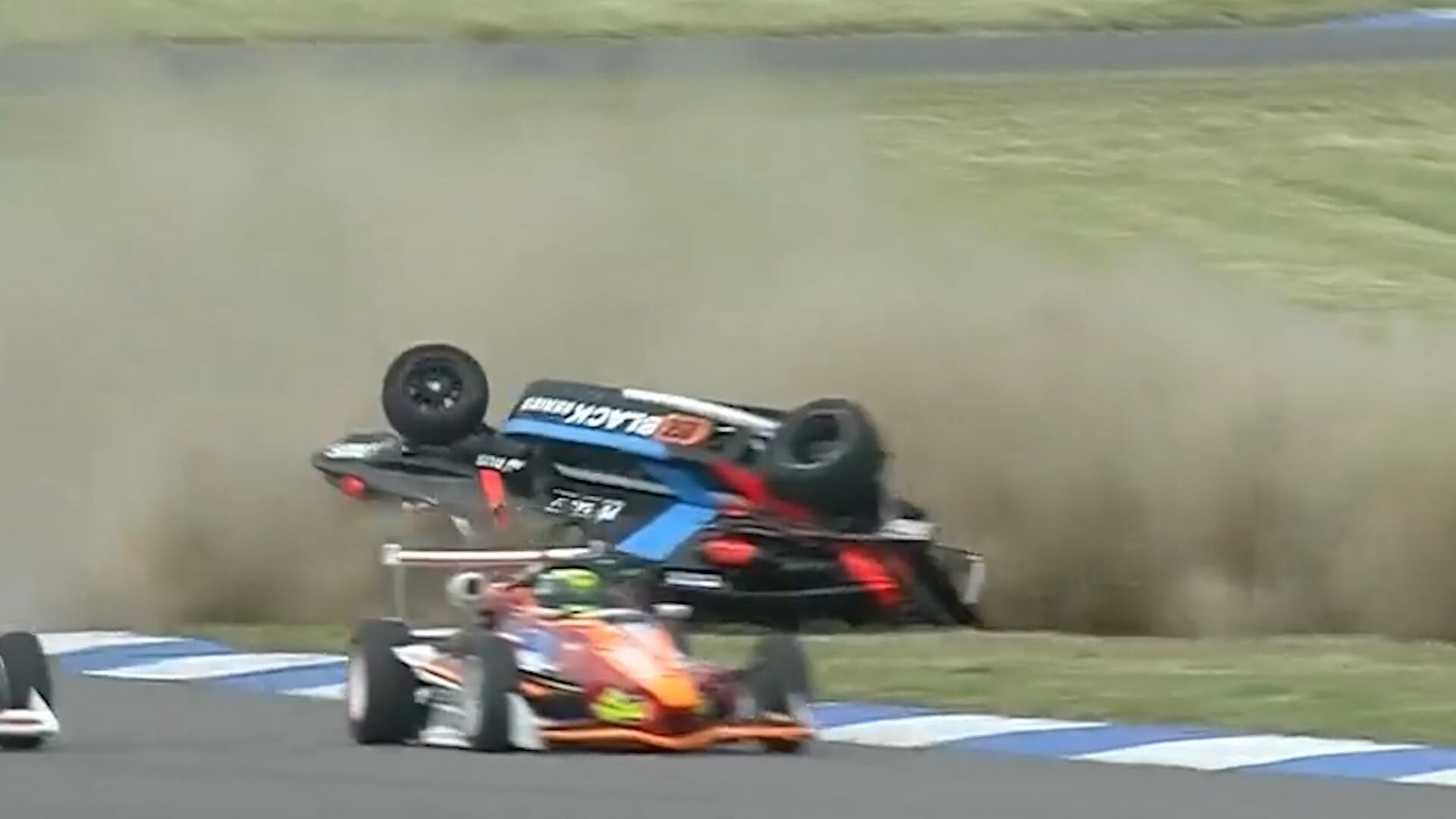 Imagen del accidente de Barbara