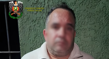El detenido es un argentino de 43 años, acusado de liderar una red de trata de personas (Comando de Frontera Policial Yacuiba)
