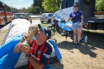 Lorenzo Cinthia llegaron desde