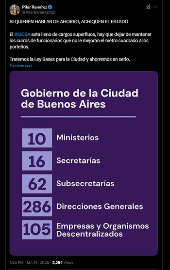 Pilar Ramírez, referente de La