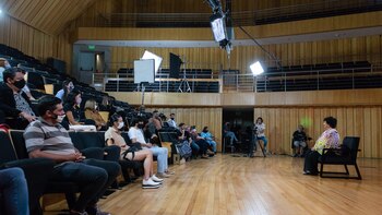 Durante más de una hora