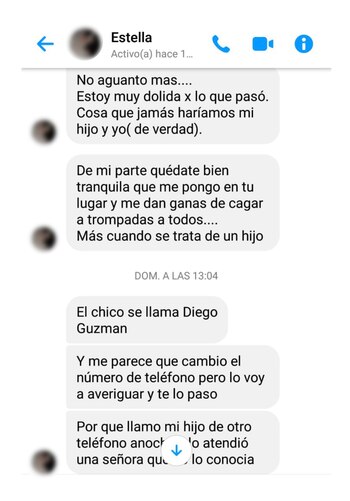 Los mensajes de la dueña