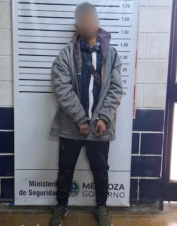 Quedó a disposición de la Justicia (Foto: prensa.mendoza)