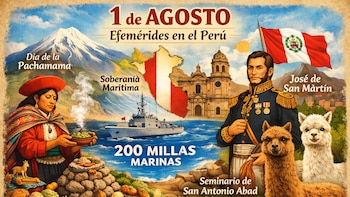 Efemérides del 1 de agosto en Perú: hechos históricos, nacimientos y celebraciones