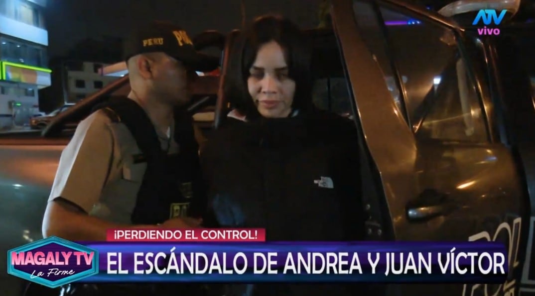 Andrea San Martín tiene prohibido acercarse a su hija y su abogado cuestiona su detención. Captura: Magaly TV La Firme.