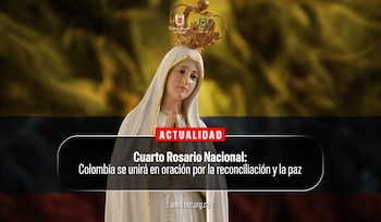 Actos del Cuarto Rosario Nacional convocan a comunidades religiosas y ciudadanos en Bogotá. - crédito CEC
