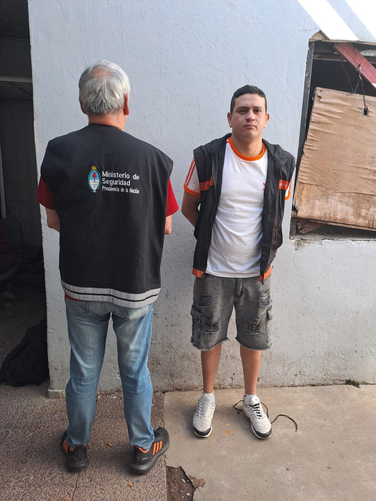 Federico Argüello cayó intentando ir a la cancha