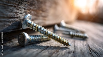 Tornillo madera (AdobeStock)