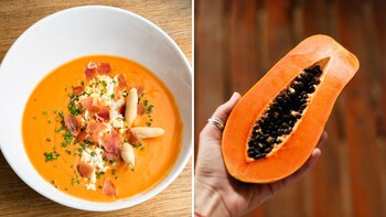 Salmorejo de papaya (Adobe Stock