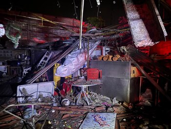 En el lugar presuntamente se