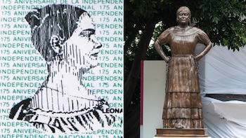 Leona Vicario Participó en la Independencia de México con trabajo periodístico.