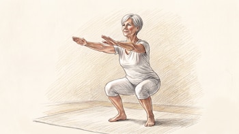 Caminar no es suficiente después de los 60: el circuito de 4 ejercicios que protege el músculo