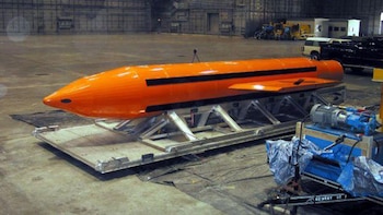 La GBU-43/B MOAB es la bomba no nuclear más grande del arsenal de Estados Unidos. (REUTERS/ARCHIVO)