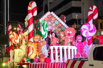 El desfile de Navidad está programado para el 12 de diciembre en el Mirador del Pacífico de la Cinta Costera. Tomada del Municipio de Panamá