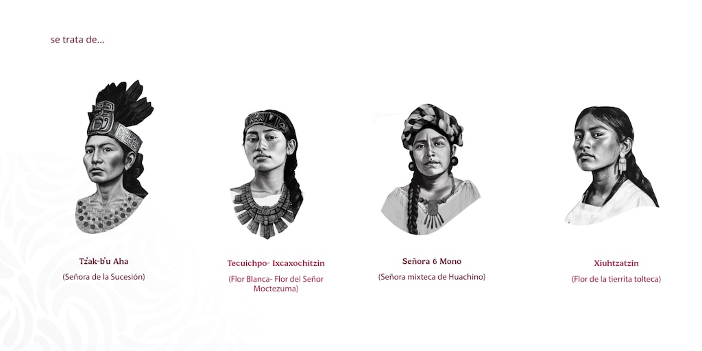 Ellas son las mujeres que serán la imagen oficial de 2025; Sheinbaum reconoce su legado histórico en la lucha por los derechos de los pueblos originarios - Infobae