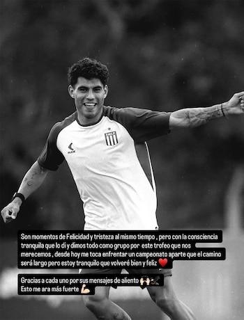 El mensaje de Arzamendia tras