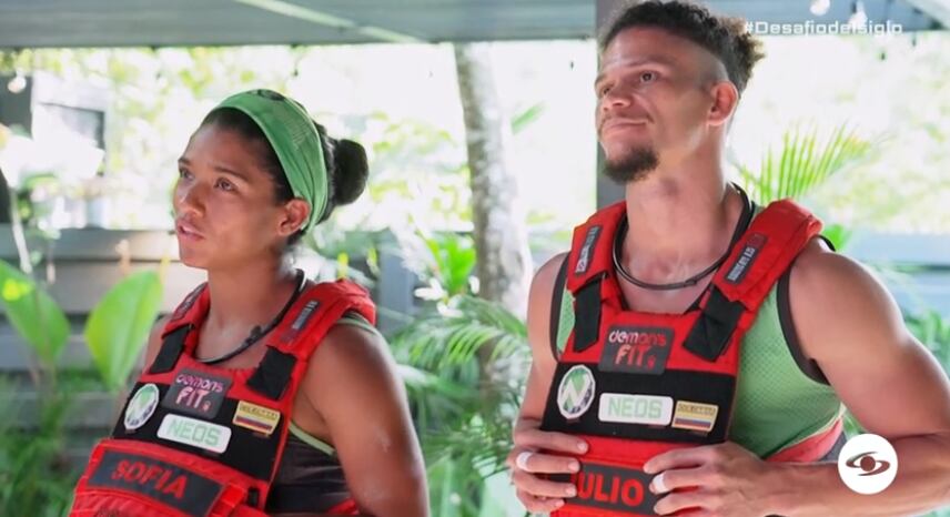 Los participantes de Neos salieron de la competencia en el último Desafío a Muerte - crédito Emisión Desafío / Caracol Televisión
