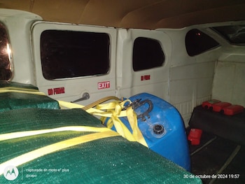 Los panes de cocaína dentro