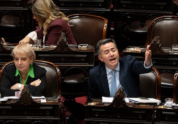 diputados sesion adorni gabinete adorni