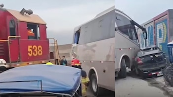 Accidente ferroviario en Santa Clara deja dos heridos y moviliza a los vecinos| Panamericana