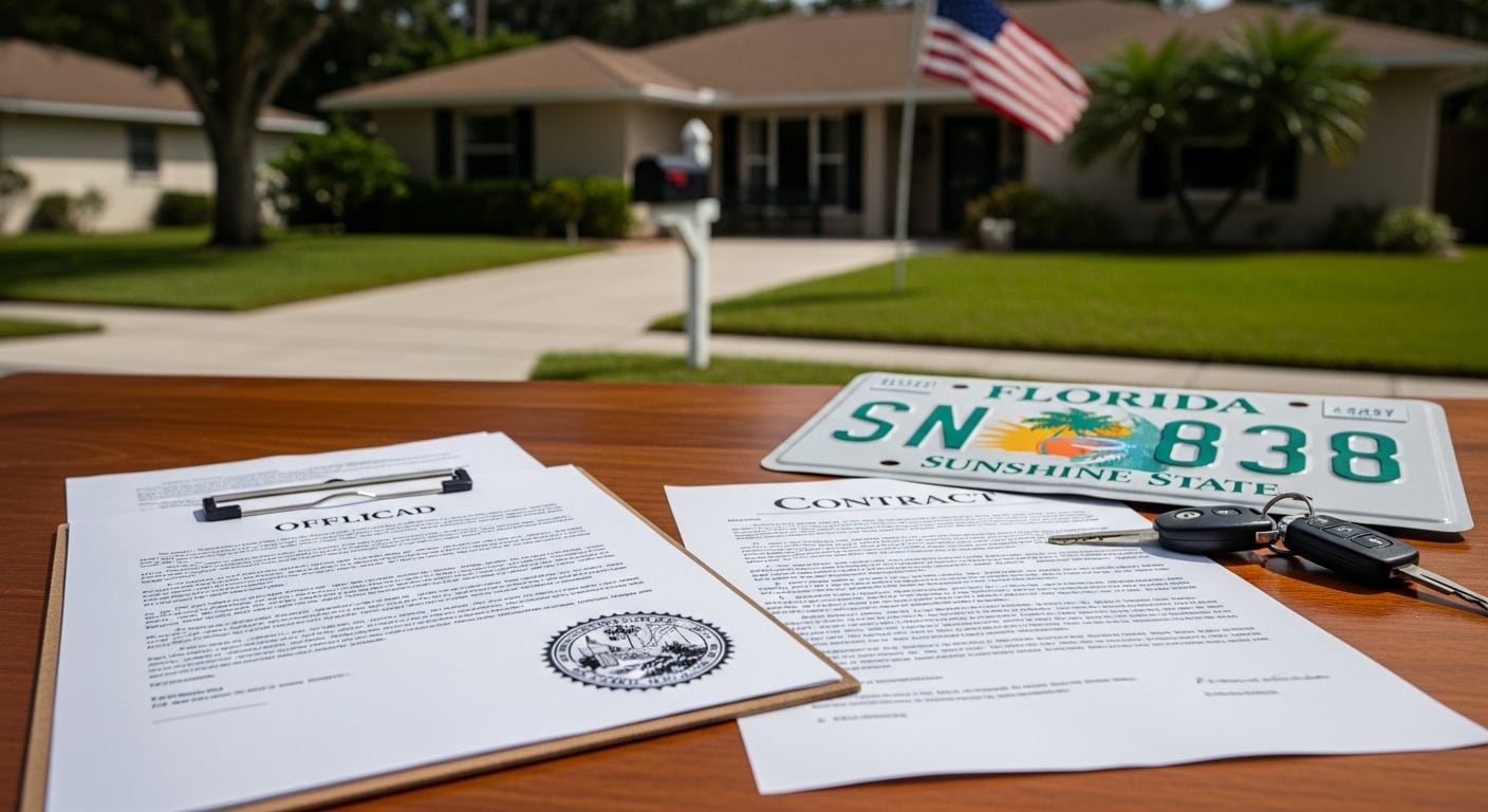 El DHSMV de Florida podrá emitir placas reducidas para remolques, facilitar matrículas temporales y autorizar registros permanentes para ciertos camiones de alquiler. (Imagen Ilustrativa Infobae)
