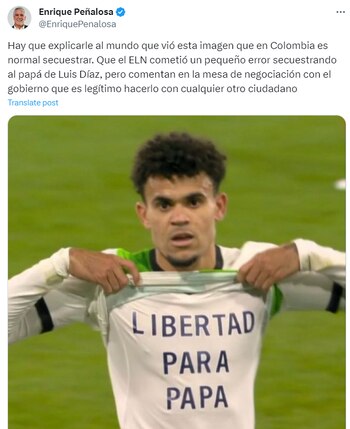 El exalcalde de Bogotá afirmó