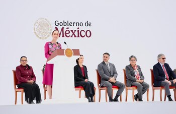 La presidenta ofreció un discurso