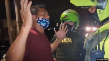 Militar retirado atacó a policías con machete en Ibagué y los agentes respondieron con disparos