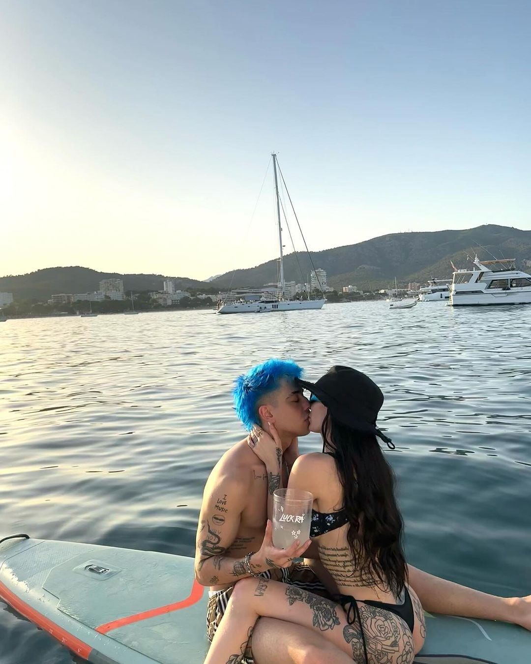 La Joaqui y Luck Ra comenzaron su relación en el año 2024 luego de conocerse en una fiesta de 15 (Instagram)