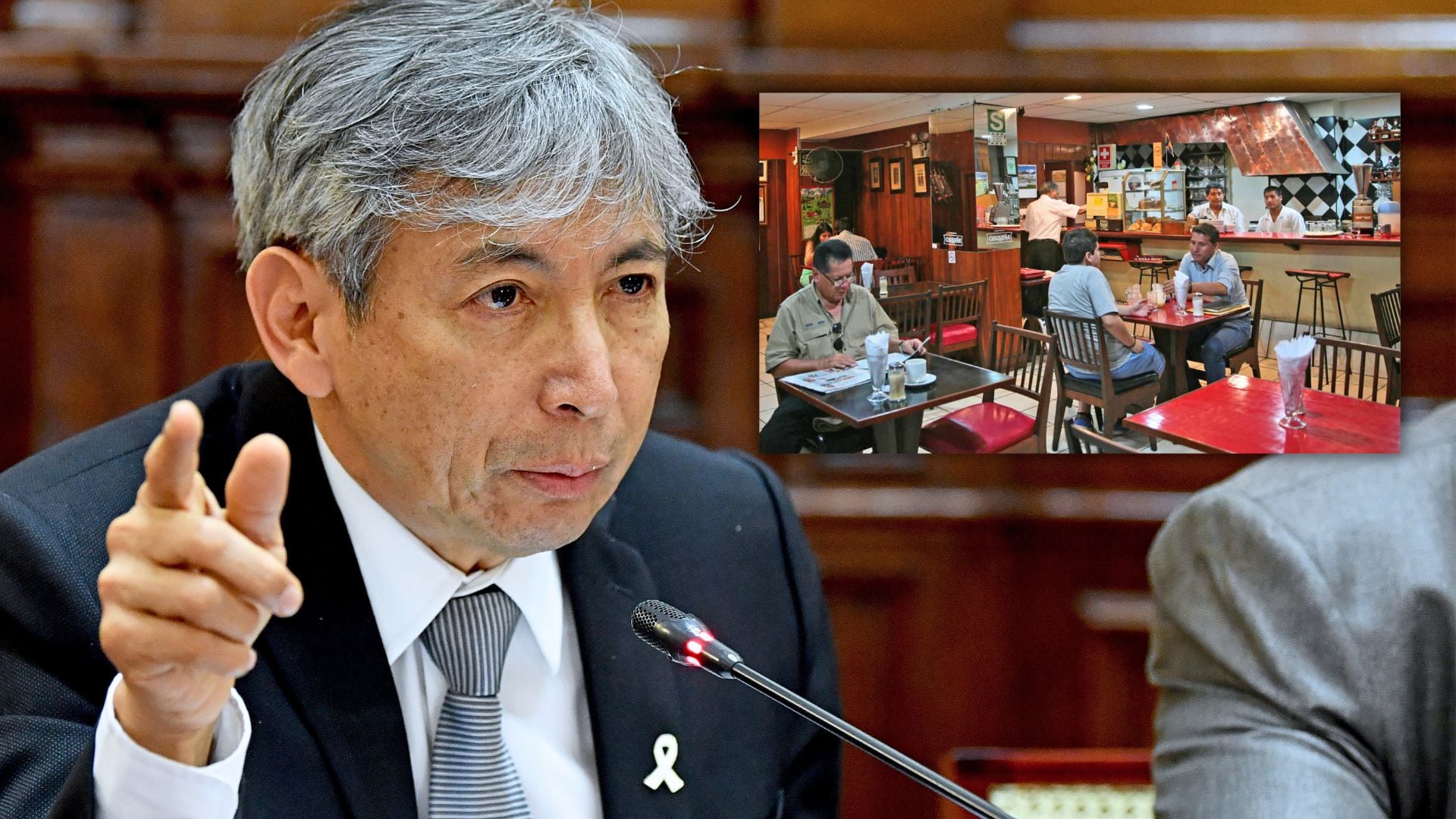 El MEF con Arista estaba en contra de que se amplié la reducción del IGV a restaurantes y hoteles, y daba versión contraria a gremios sobre los beneficios en la formalización. - Crédito Composición Infobae/MEF/Andina