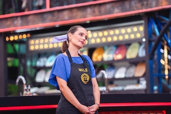 Los errores de una pasta terminaron con la eliminación de Milena López en 'MasterChef Celebrity' - crédito cortesía Canal RCN