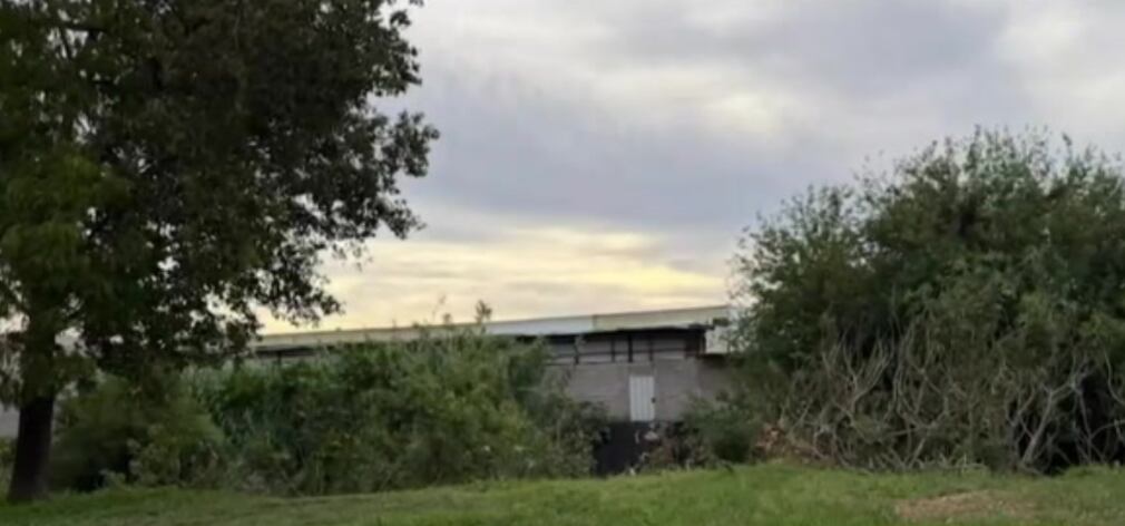 La zona donde fueron encontrados los restos humanos