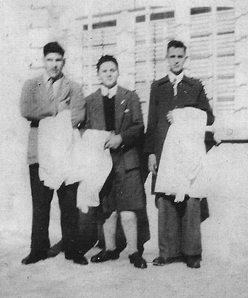 Jorge Bergoglio en su adolescencia,