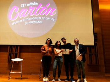 Los premiados se hicieron presentes