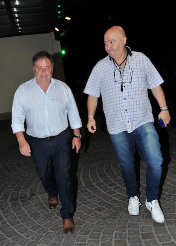 Carna Crivelli y Larry de Clay