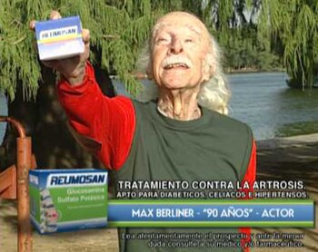 Berliner en la publicidad que