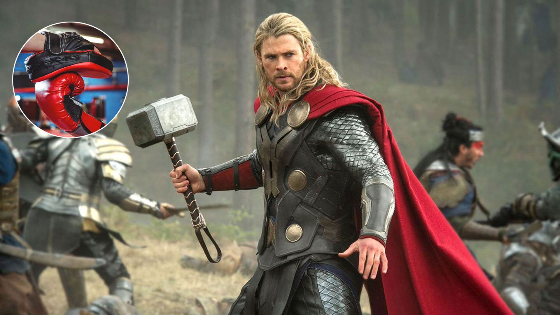 Chris Hemsworth adopta el boxeo como parte de su preparación para interpretar nuevamente a Thor en ‘Los Vengadores: Doomsday’ (Marvel- freepik)