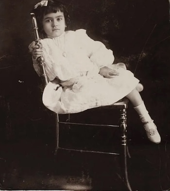 La niña nació el 6