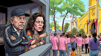 Procesiones católicas vuelven poco a poco a las calles nicaragüenses bajo la supervisión del régimen Ortega-Murillo