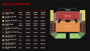 Precios de Slipknot y Marilyn Manson en el estadio Vivo Claro de Colombia